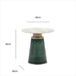 Seville Marble Side Table - thumbnail 6