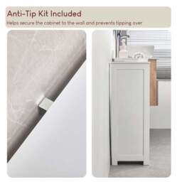Anderson 1 Door 1 Drawer Cabinet - thumbnail 6