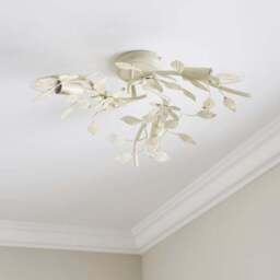 Chantelle Floral 3 Light Flush Ceiling Light - thumbnail 2