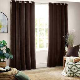 Yard Chenille Eyelet Curtains - thumbnail 2