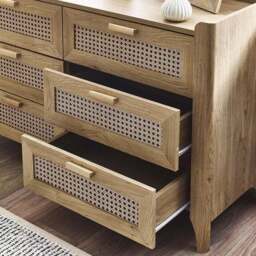 Sydney 6 Drawer Wide Chest - thumbnail 5