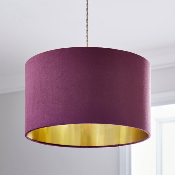 Nesa Velvet Drum Lamp Shade - image 1