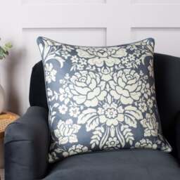 Paoletti Melrose Polyester Square Cushion - thumbnail 1