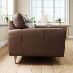 Sven Classic Leather 3 Seater Sofa - thumbnail 2
