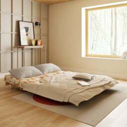Mito Klipp Natural Frame Double Futon - thumbnail 2