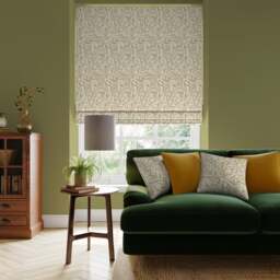 William Morris At Home Willow Bough Embroidery Made to Measure Roman Blind - thumbnail 1