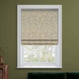 William Morris At Home Willow Bough Embroidery Made to Measure Roman Blind - thumbnail 3