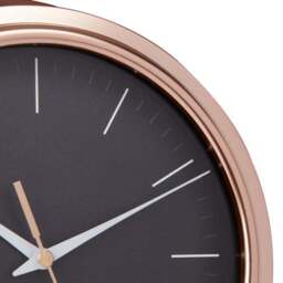 Copper-Effect Modern Analogue Wall Clock - thumbnail 3