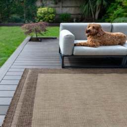 Concept Looms Sumac Indoor Outdoor Border Rug - thumbnail 6
