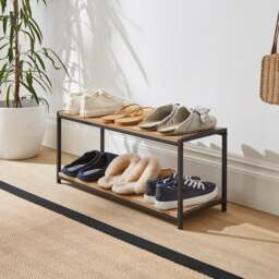 Bryant 2 Tier Shoe Rack - thumbnail 1