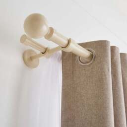 Ashton Double Layer Extendable Metal Curtain Pole - thumbnail 4