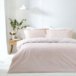 Yard Hebden Reversible 100% Cotton Duvet Cover & Pillowcase Set - thumbnail 2