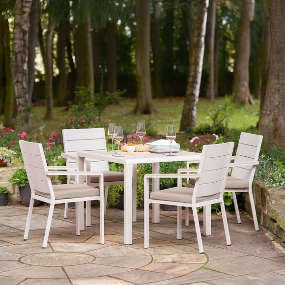 Pacific Lifestyle Aruba Outdoor 4 Seater Dining Set - image 1