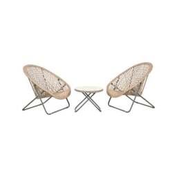 Pacific Lifestyle Tobs Foldable Outdoor Loungers Set - thumbnail 4
