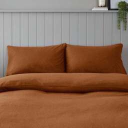 Soft & Cosy Luxury 100% Brushed Cotton Duvet Cover & Pillowcase Set - thumbnail 2