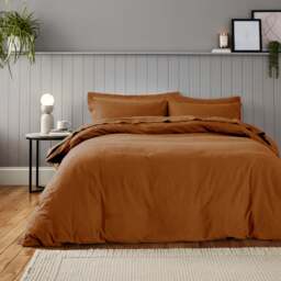 Soft & Cosy Luxury 100% Brushed Cotton Duvet Cover & Pillowcase Set - thumbnail 1