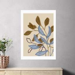 East End Prints Three Branches Print by Alisa Galitsyna - thumbnail 1