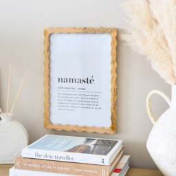 Wiggle Mango Wood Photo Frame - thumbnail 1