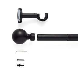 Ashton Extendable Metal Curtain Pole - thumbnail 2