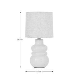 Bea Reactive Glaze Table Lamp - thumbnail 6