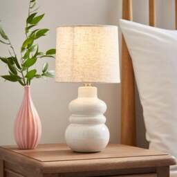 Bea Reactive Glaze Table Lamp - thumbnail 1