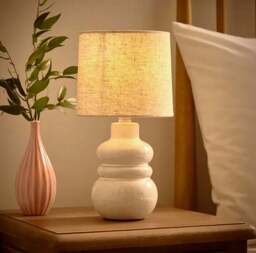 Bea Reactive Glaze Table Lamp - thumbnail 2