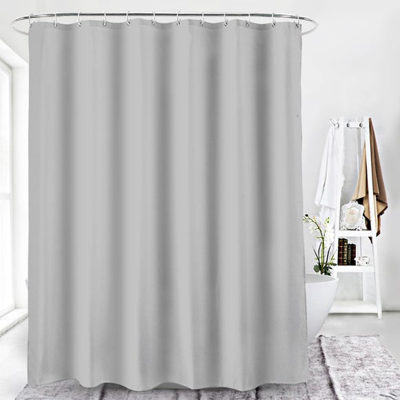 Silver Shower Curtain - image 1