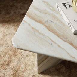 Lana Marble Square Coffee Table - thumbnail 3