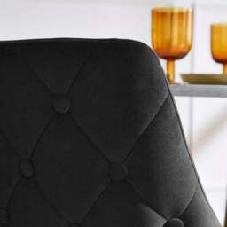 Ariana Set of 2 Dining Chairs, Velvet - thumbnail 4