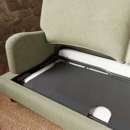 Beatrice II Soft Tonal Chenille 3 Seater Sofa Bed - thumbnail 3