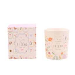 Love Life Friend Like You Lychee & Raspberry Ceramic Candle - thumbnail 2