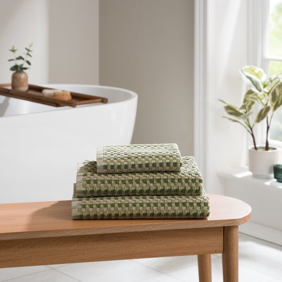 Rice Weave Cotton Towel - image 1
