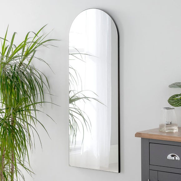 Yearn Arched Narrow Full Length Wall Mirror - image 1
