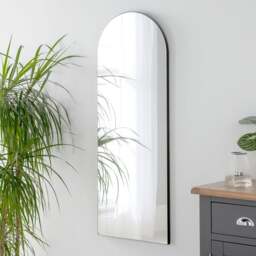 Yearn Arched Narrow Full Length Wall Mirror - thumbnail 1