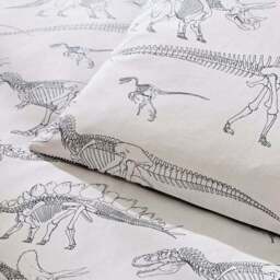 Fossil Forager 100% Cotton Duvet Cover and Pillowcase Set - thumbnail 5
