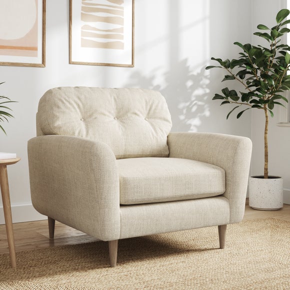 Sven Chunky Tonal Weave Snuggle Chair - image 1