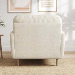 Sven Chunky Tonal Weave Snuggle Chair - thumbnail 3