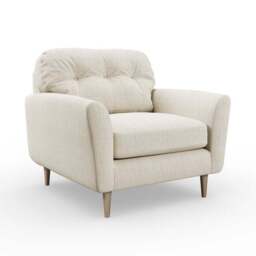 Sven Chunky Tonal Weave Snuggle Chair - thumbnail 6