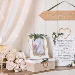 Love Story When I Say I Love You Wall Hanging - thumbnail 2