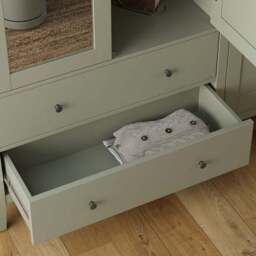 Lynton Mirrored 4 Door Wardrobe - thumbnail 5