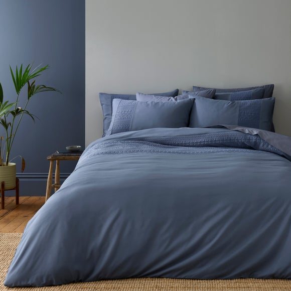 Theo Panel Geo Duvet Cover & Pillowcase Set - image 1