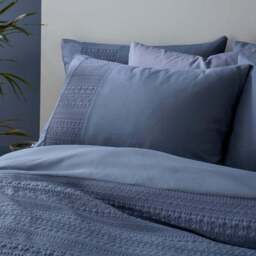 Theo Panel Geo Duvet Cover & Pillowcase Set - thumbnail 2