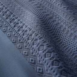 Theo Panel Geo Duvet Cover & Pillowcase Set - thumbnail 3