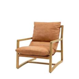 Davis Leather Lounge Chair - thumbnail 6