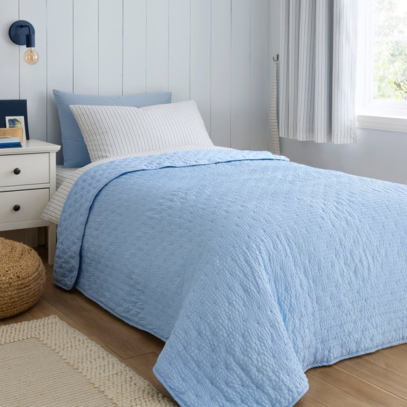 Seersucker Bedspread 150cm x 200cm - image 1