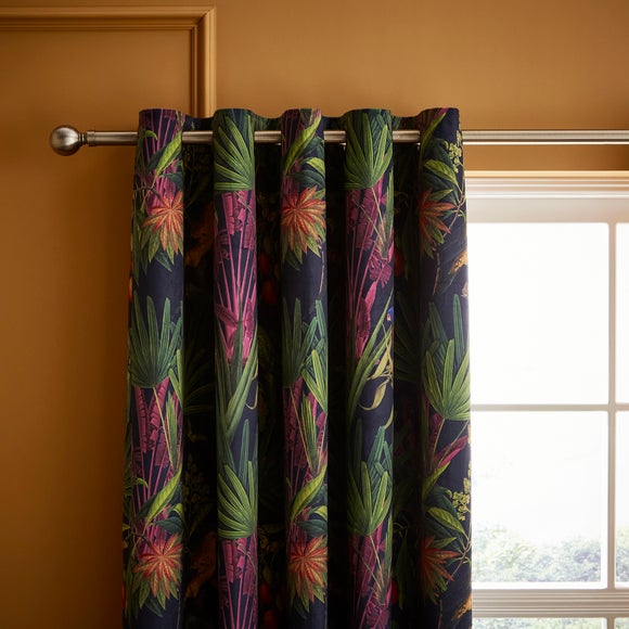 Tropical Treasures Eyelet Curtains - image 1