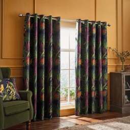 Tropical Treasures Eyelet Curtains - thumbnail 2