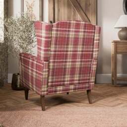 Charnwood Check Grande Armchair - thumbnail 2