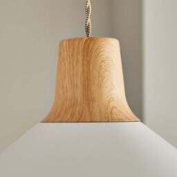 Elements Wolston Metal Easy Fit Pendant Shade - thumbnail 3