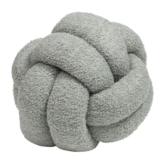 Furn. Boucle Knot Round Cushion - image 1